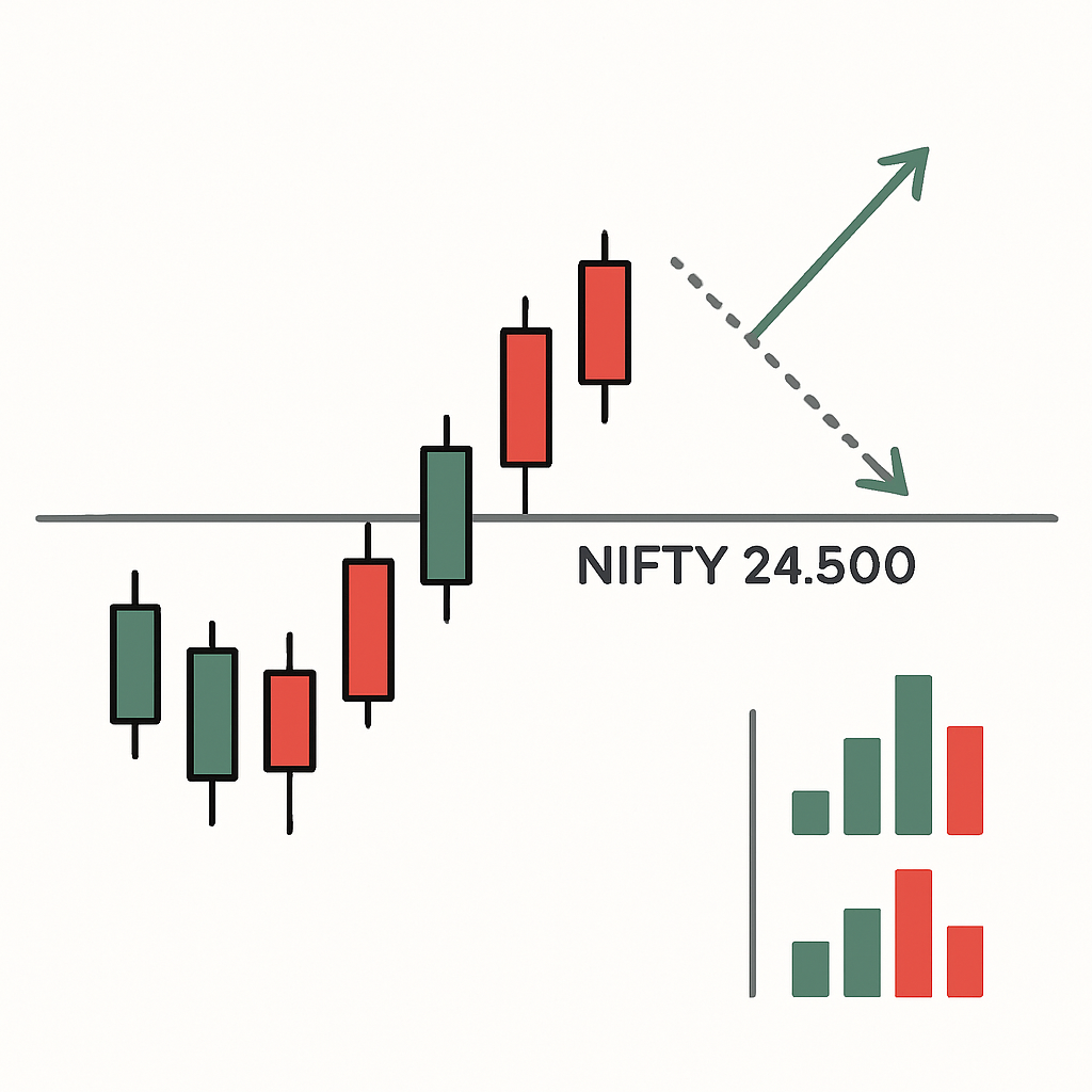 Why Nifty’s Battle at 24,500 Could Decide Your Next Big Investment Move explained