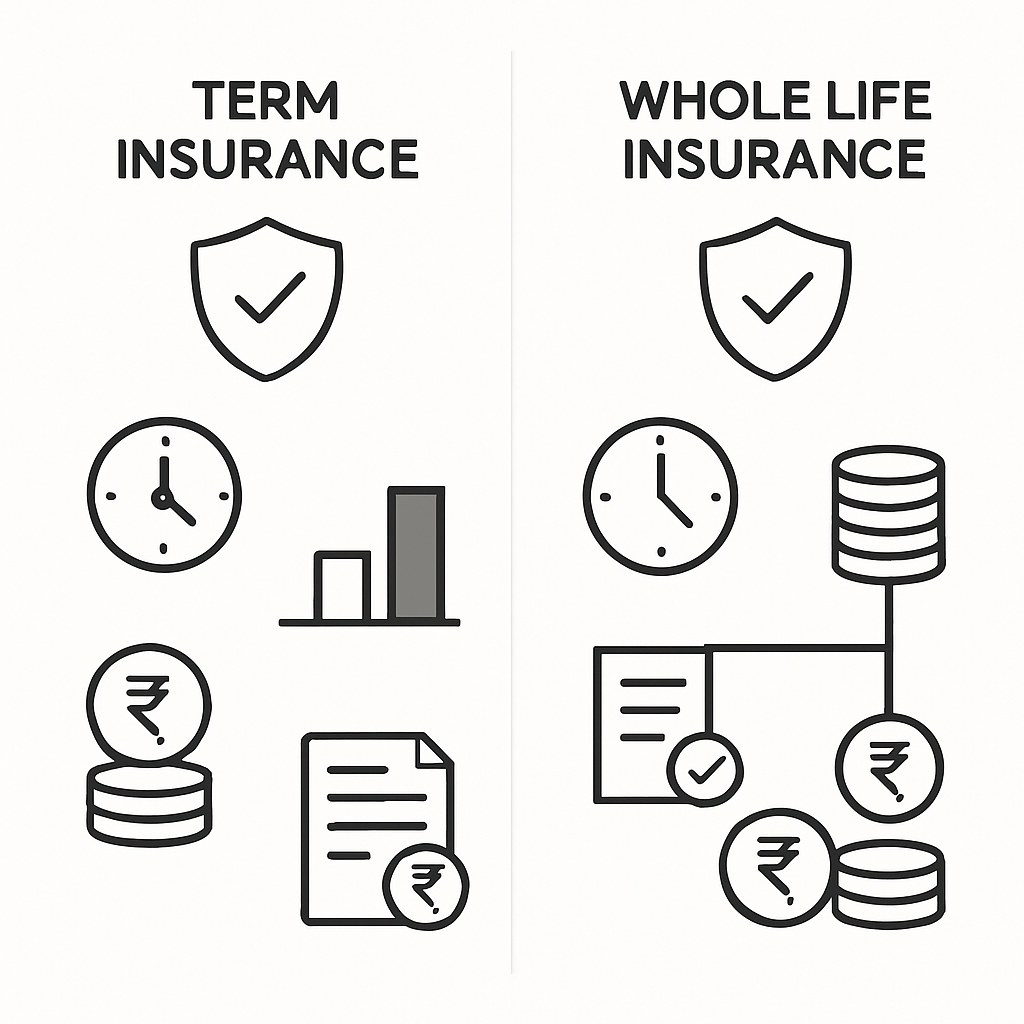 Term insurance vs whole life insurance which to choose explained