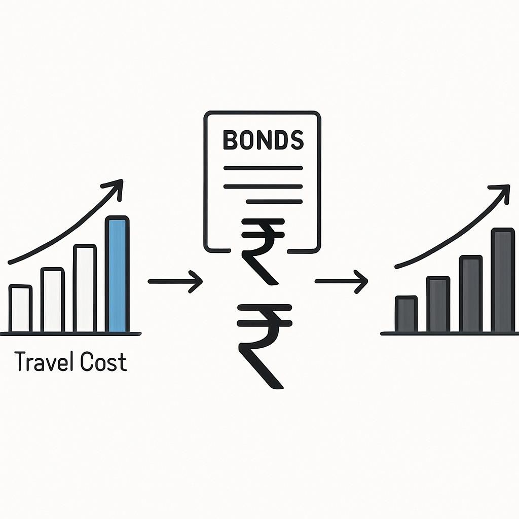 Delhi Airport’s ₹3,500 Crore Bond Sale: What It Means for Your Travel Costs and Financial Markets explained