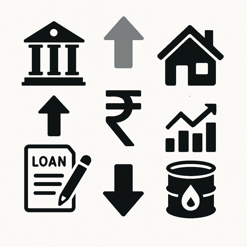 Rising Oil Prices and Inflation: How the Expected RBI Rate Hike Will Affect Your Household Budget and Loans explained