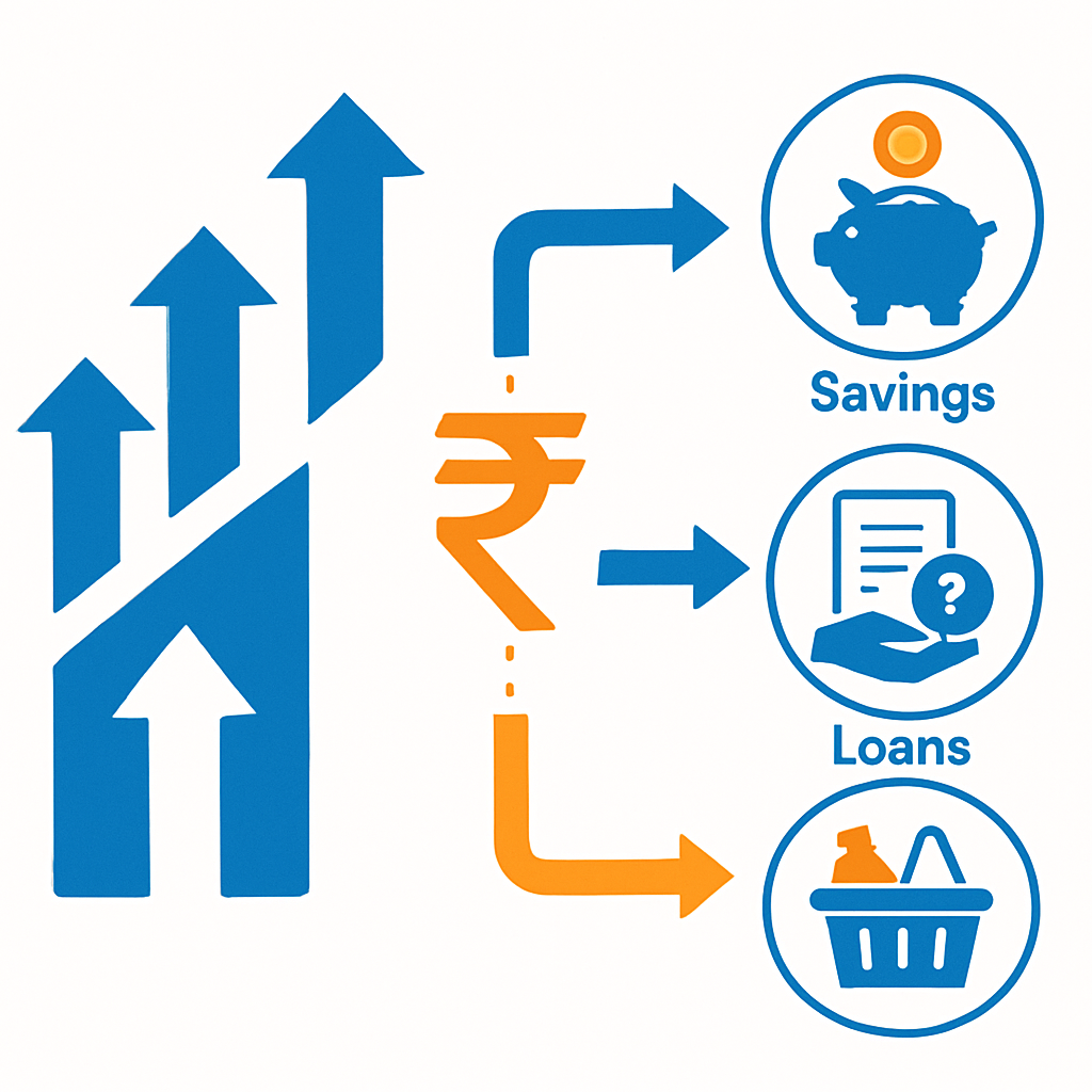 Rupee’s Slide and RBI’s Rate Hike: What It Means for Your Savings, Loans, and Daily Expenses explained